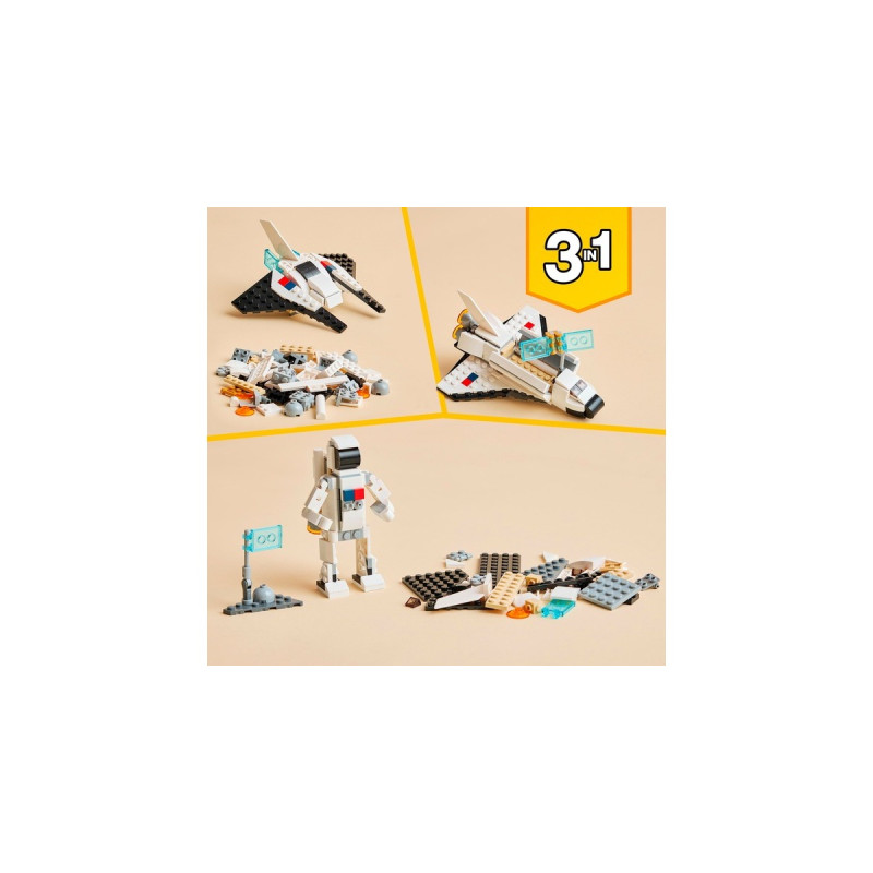 LEGO 31134 Creator 3-in-1 Spaceshuttle, Konstruktionsspielzeug