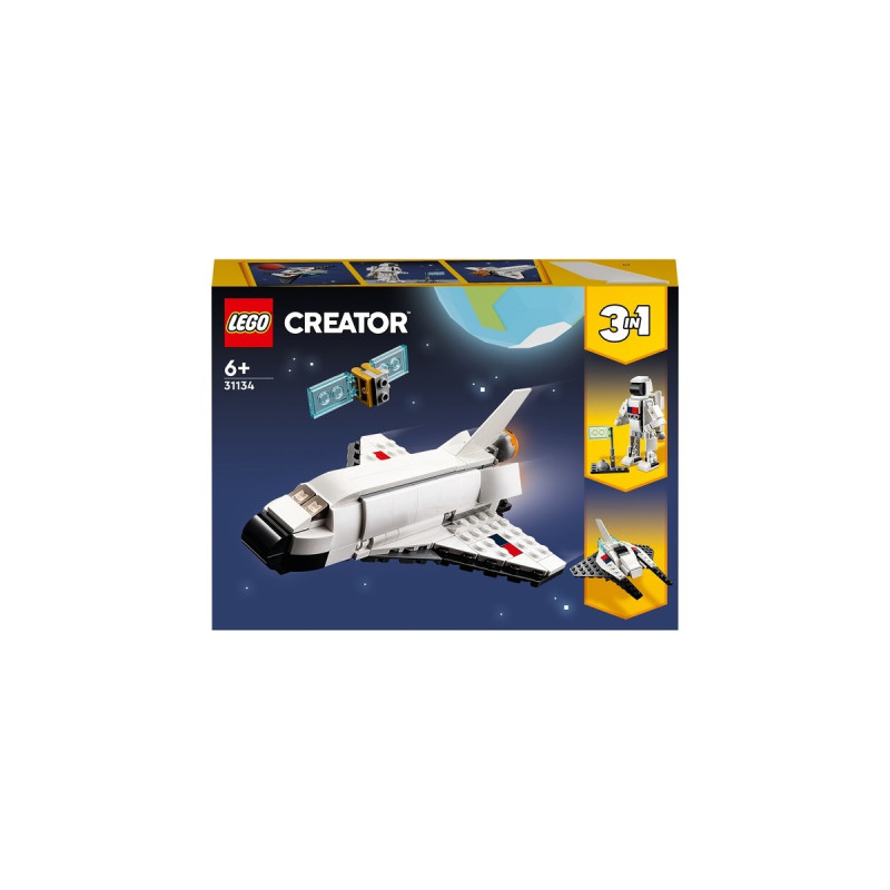 LEGO 31134 Creator 3-in-1 Spaceshuttle, Konstruktionsspielzeug