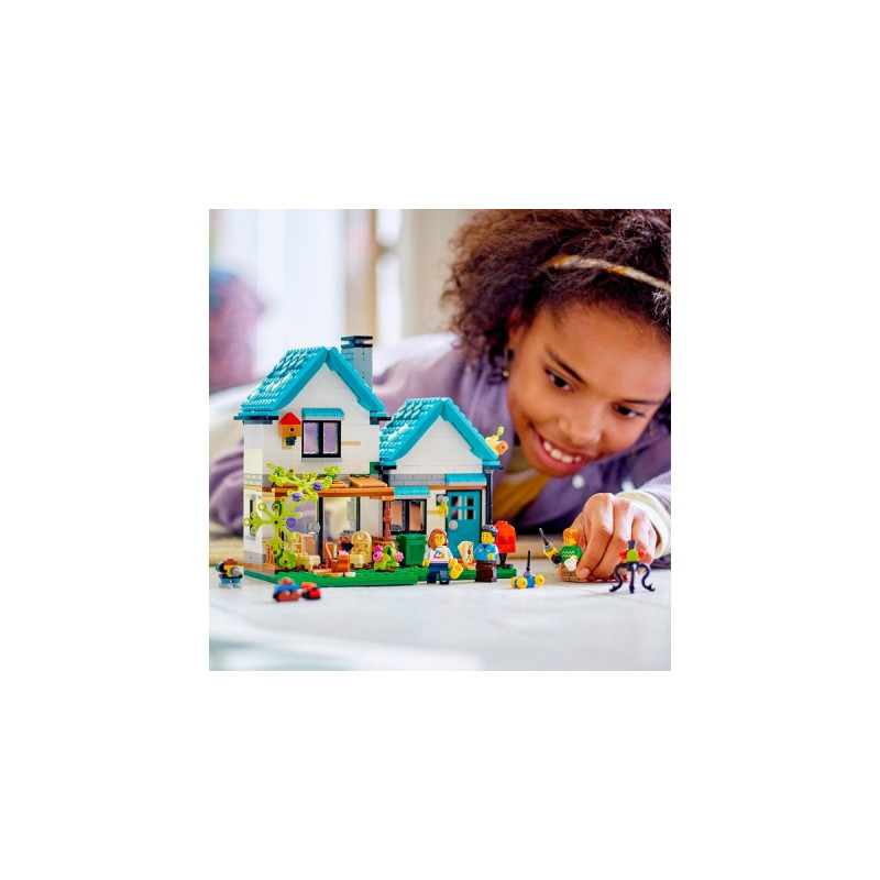LEGO 31139 Creator 3-in-1 Gemütliches Haus, Konstruktionsspielzeug