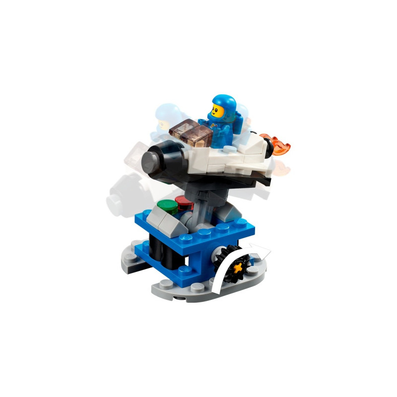 LEGO 31142 Creator 3-in-1 Weltraum-Achterbahn, Konstruktionsspielzeug
