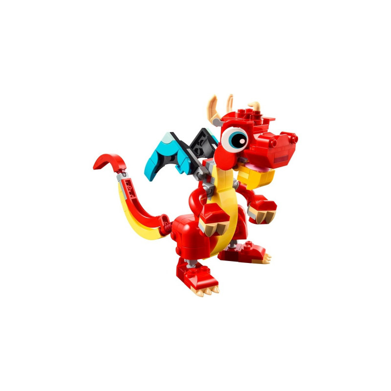 LEGO 31145 Creator 3-in-1 Roter Drache, Konstruktionsspielzeug