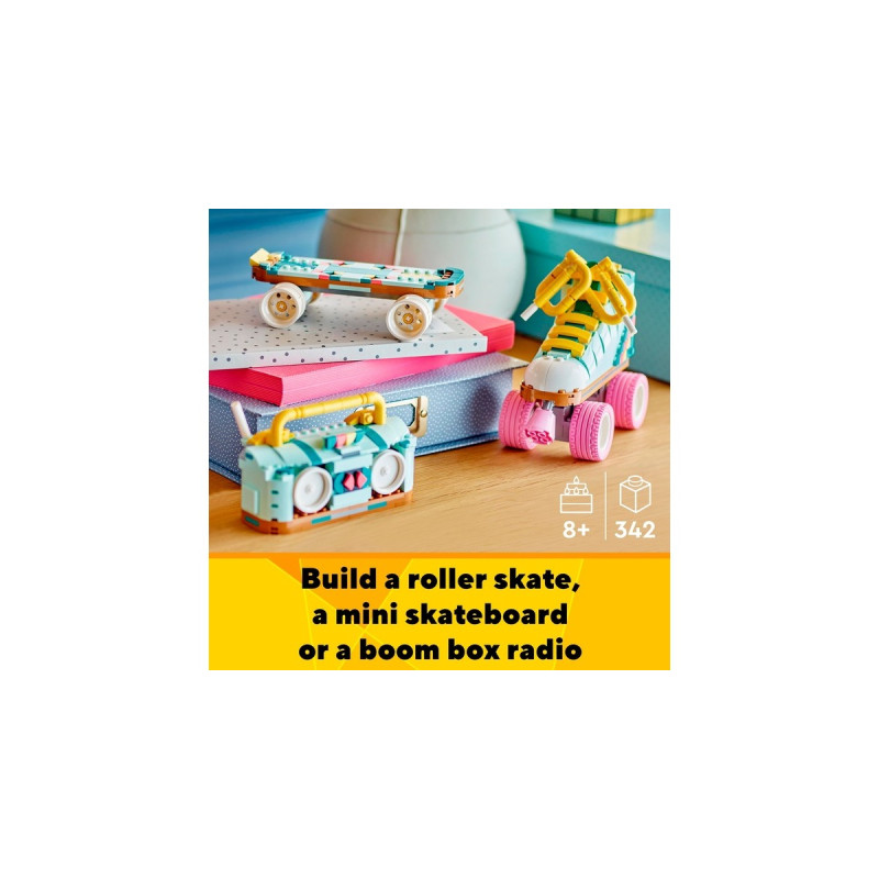 LEGO 31148 Creator 3-in-1 Rollschuh, Konstruktionsspielzeug