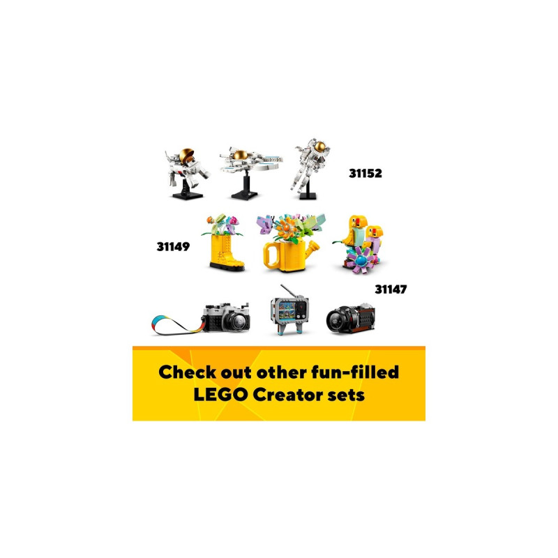 LEGO 31148 Creator 3-in-1 Rollschuh, Konstruktionsspielzeug