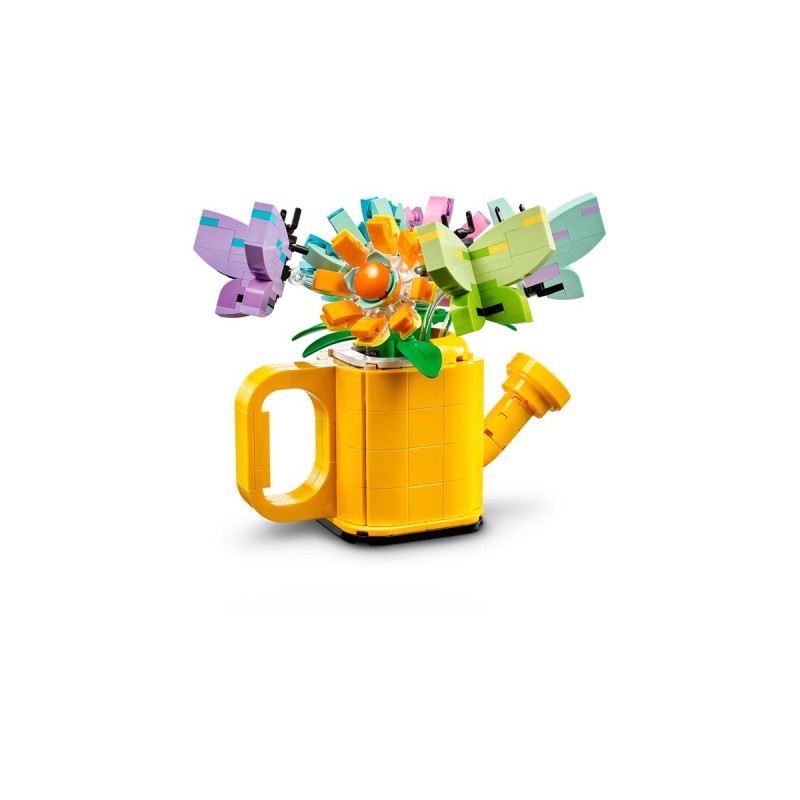LEGO 31149 Creator 3-in-1 Gießkanne mit Blumen, Konstruktionsspielzeug