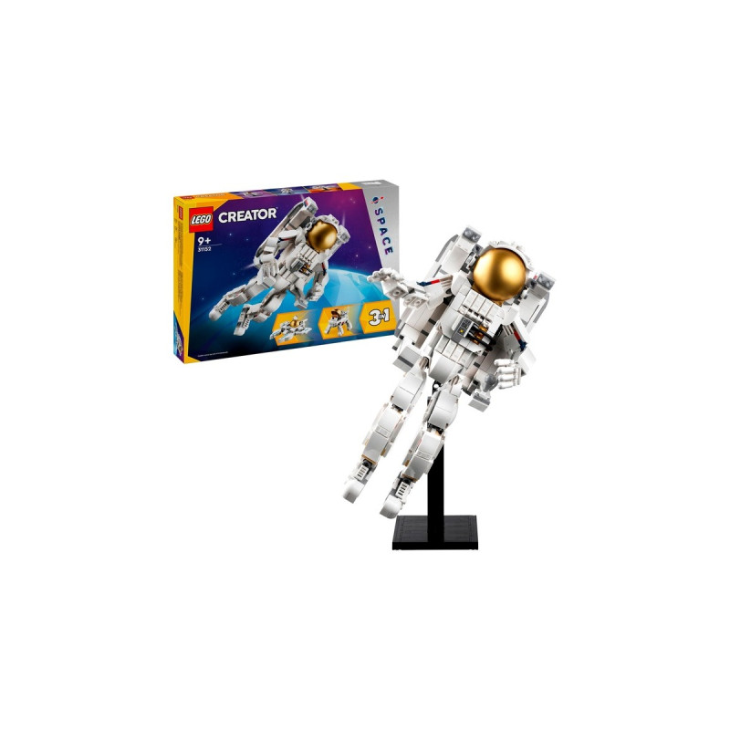 LEGO 31152 Creator 3-in-1 Astronaut im Weltraum, Konstruktionsspielzeug