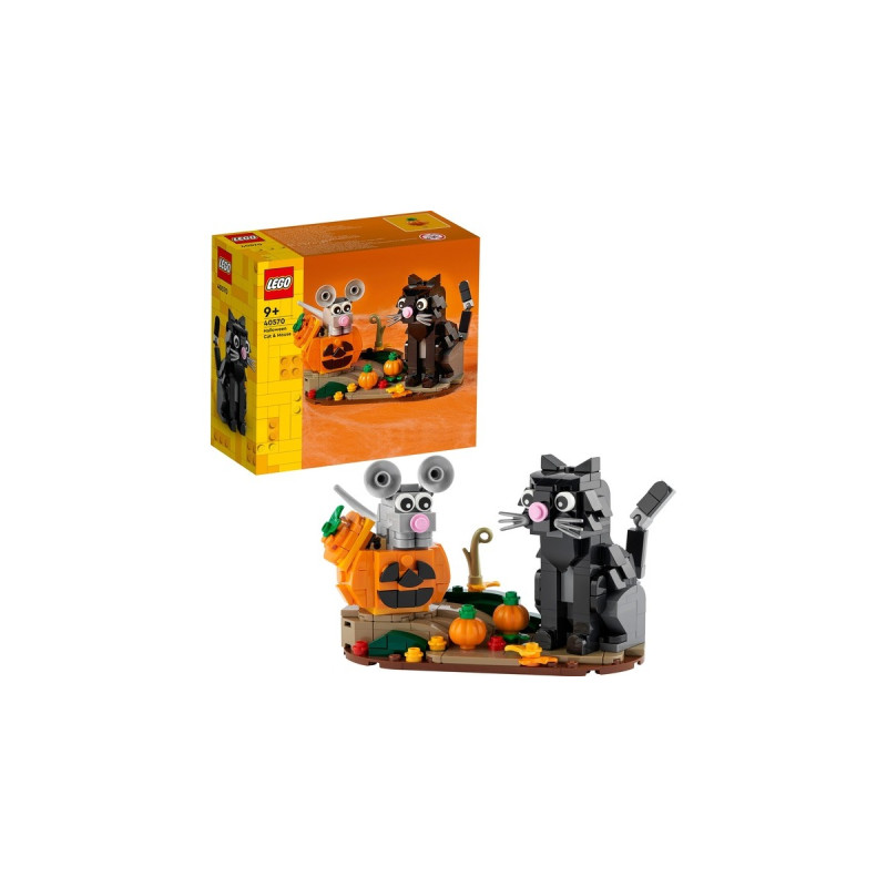 LEGO 40570 Katz & Maus an Halloween, Konstruktionsspielzeug