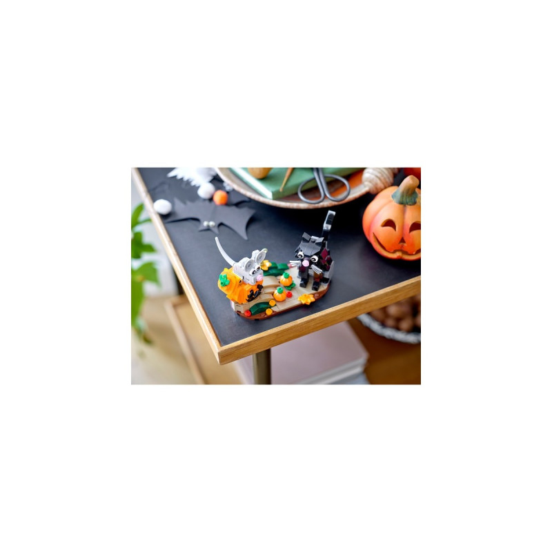 LEGO 40570 Katz & Maus an Halloween, Konstruktionsspielzeug