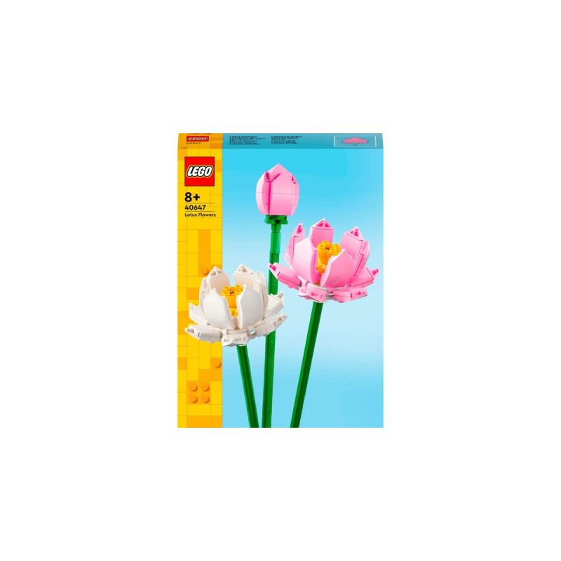 LEGO 40647 Iconic Lotusblumen, Konstruktionsspielzeug
