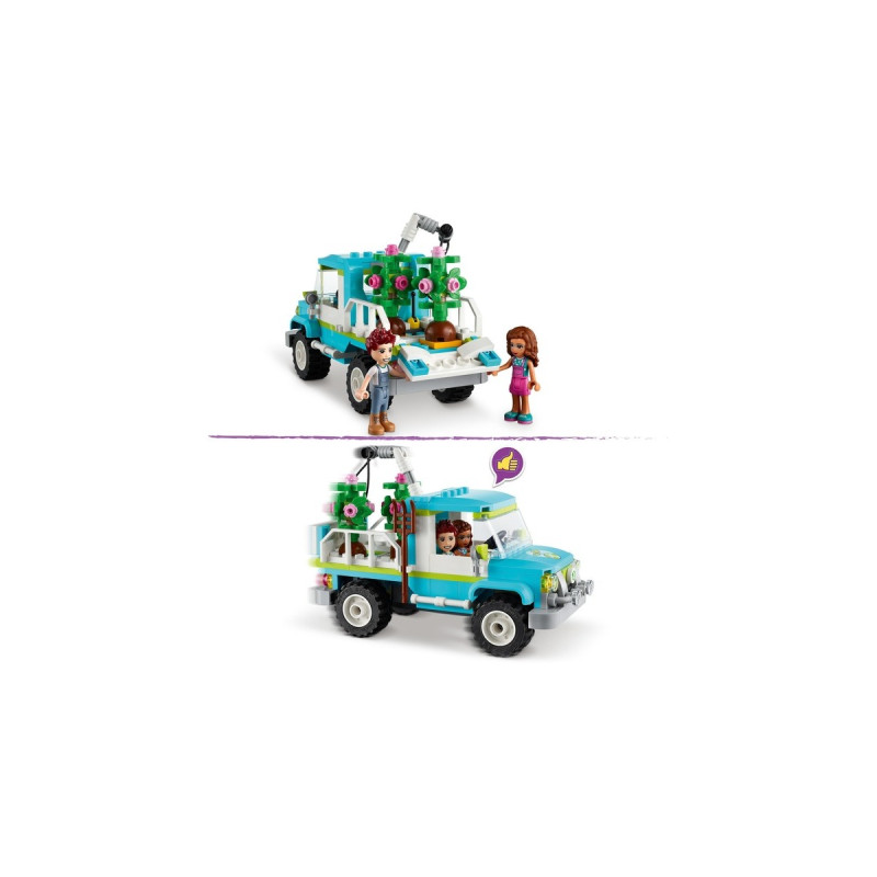 LEGO 41707 Friends Baumpflanzungsfahrzeug, Konstruktionsspielzeug