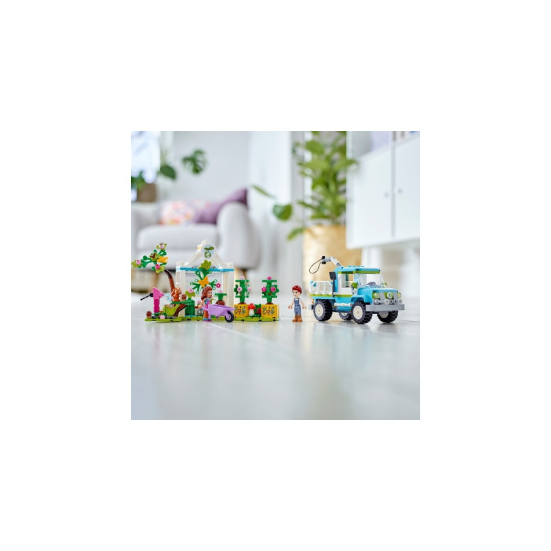 LEGO 41707 Friends Baumpflanzungsfahrzeug, Konstruktionsspielzeug