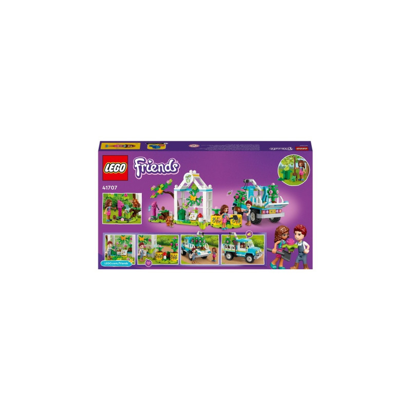 LEGO 41707 Friends Baumpflanzungsfahrzeug, Konstruktionsspielzeug