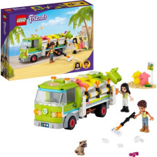 LEGO 41712 Friends Recycling-Auto, Konstruktionsspielzeug(Spielzeug-Müllwagen mit Emma und River Friends Mini-Figuren)