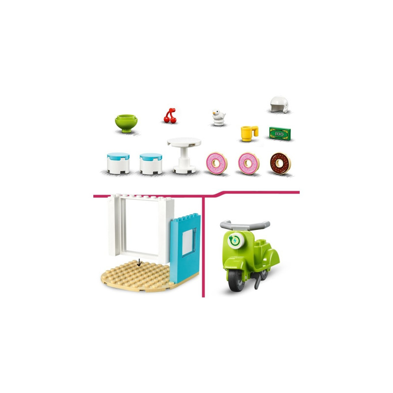 LEGO 41723 Friends Donut-Laden, Konstruktionsspielzeug