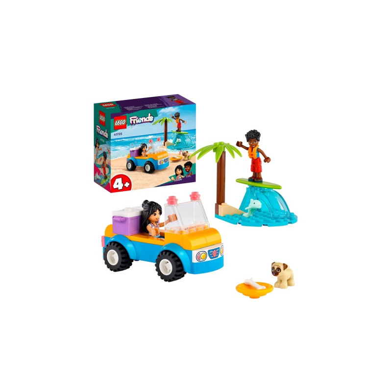 LEGO 41725 Friends Strandbuggy-Spaß, Konstruktionsspielzeug
