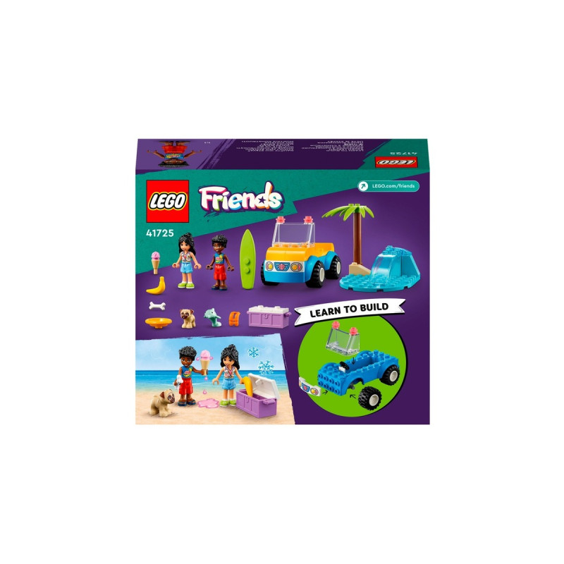 LEGO 41725 Friends Strandbuggy-Spaß, Konstruktionsspielzeug