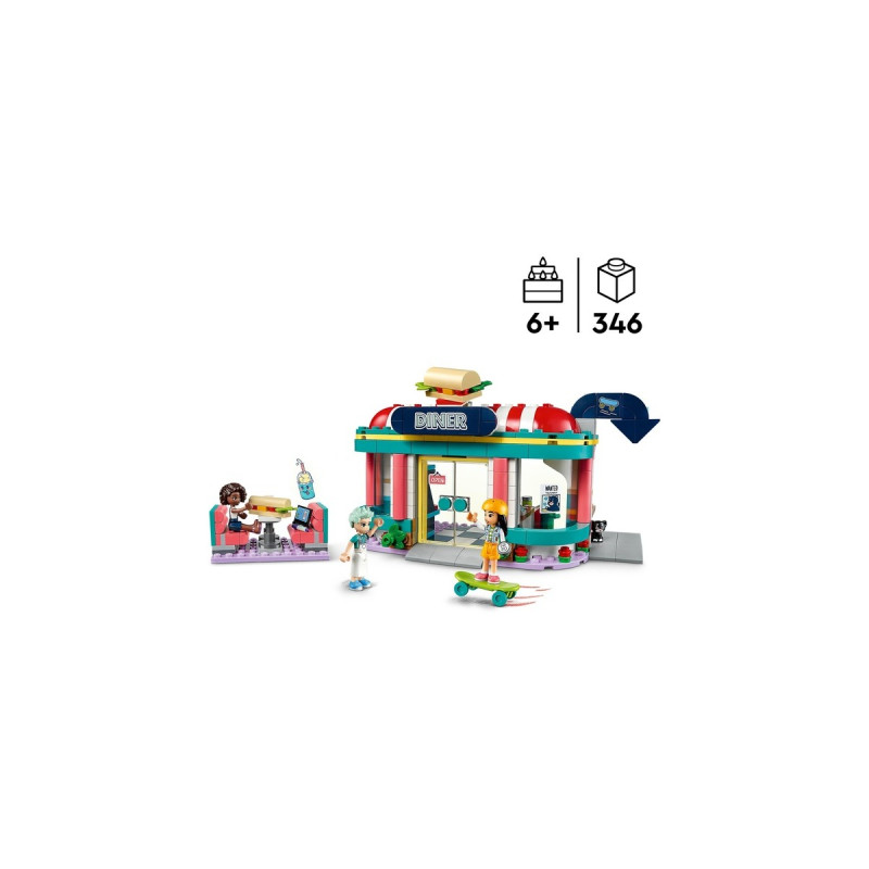 LEGO 41728 Friends Restaurant, Konstruktionsspielzeug