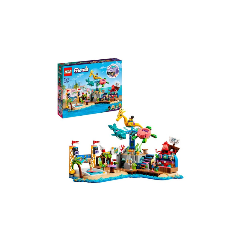LEGO 41737 Friends Strand-Erlebnispark, Konstruktionsspielzeug