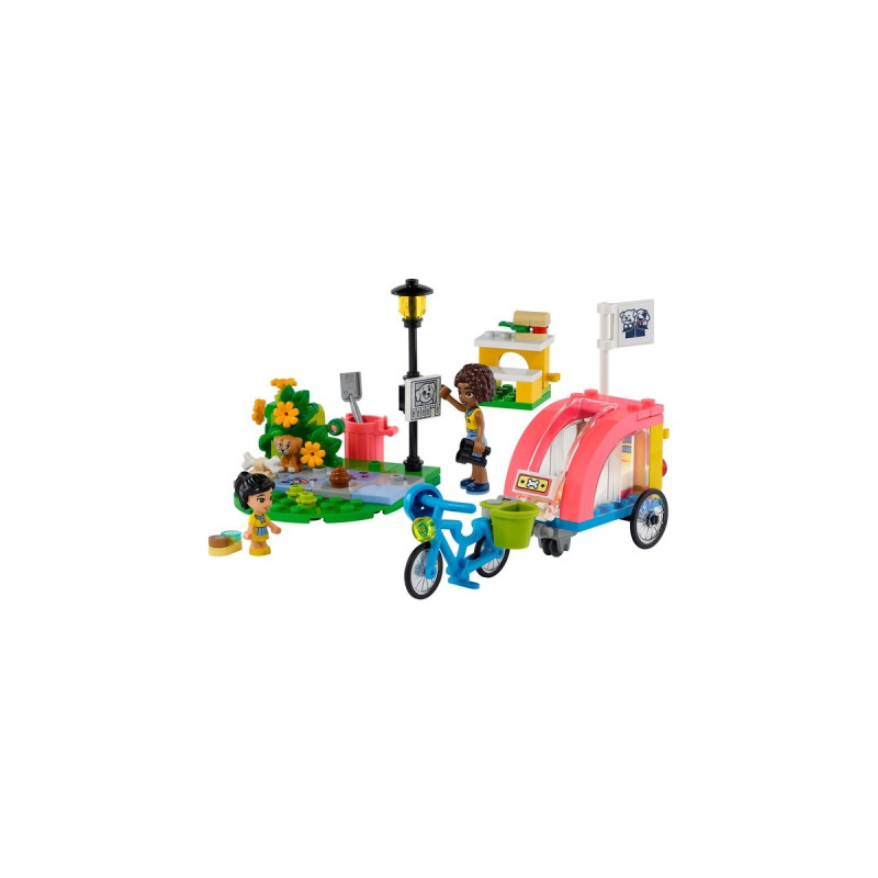 LEGO 41738 Friends Hunderettungsfahrrad, Konstruktionsspielzeug