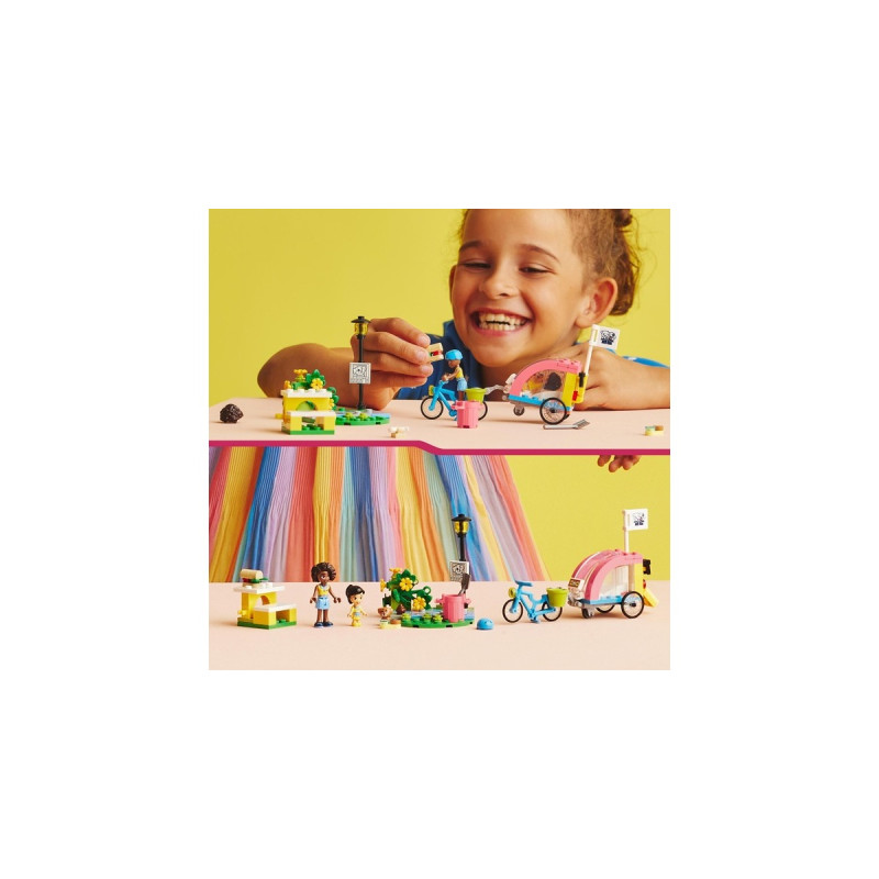 LEGO 41738 Friends Hunderettungsfahrrad, Konstruktionsspielzeug