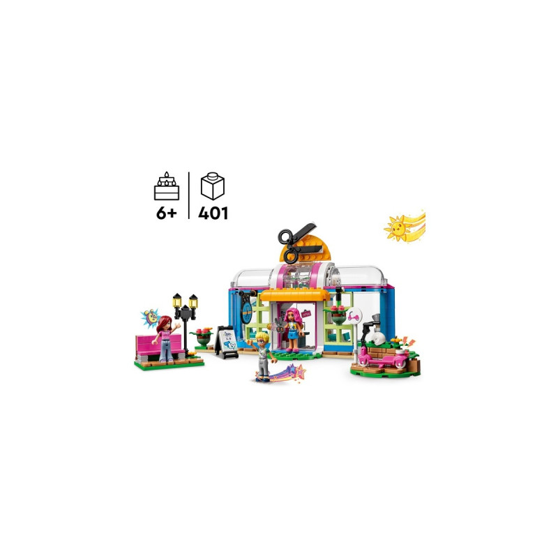 LEGO 41743 Friends Friseursalon, Konstruktionsspielzeug