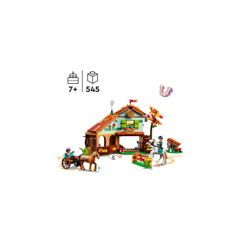 LEGO 41745 Friends Autumns Reitstall, Konstruktionsspielzeug