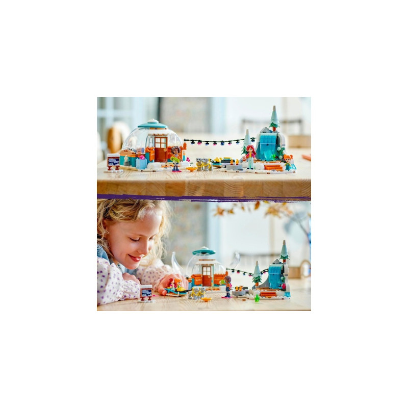 LEGO 41760 Friends Ferien im Iglu, Konstruktionsspielzeug