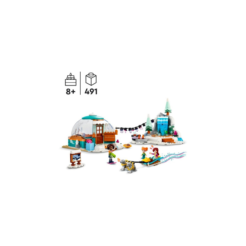 LEGO 41760 Friends Ferien im Iglu, Konstruktionsspielzeug
