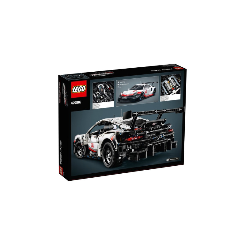 LEGO 42096 Technic Porsche 911 RSR, Konstruktionsspielzeug