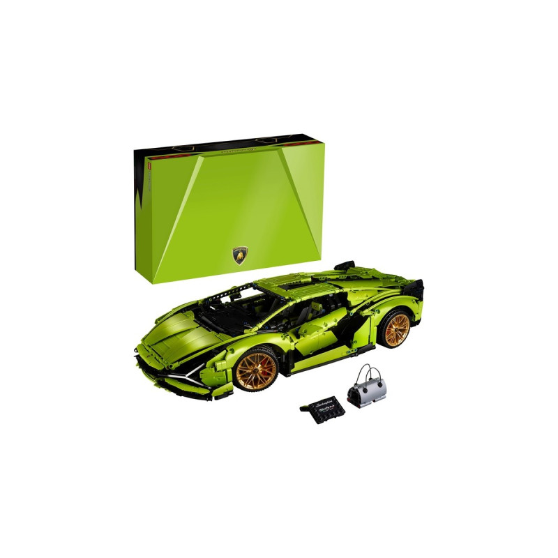 LEGO 42115 Technic Lamborghini Sián FKP 37, Konstruktionsspielzeug(hellgrün)