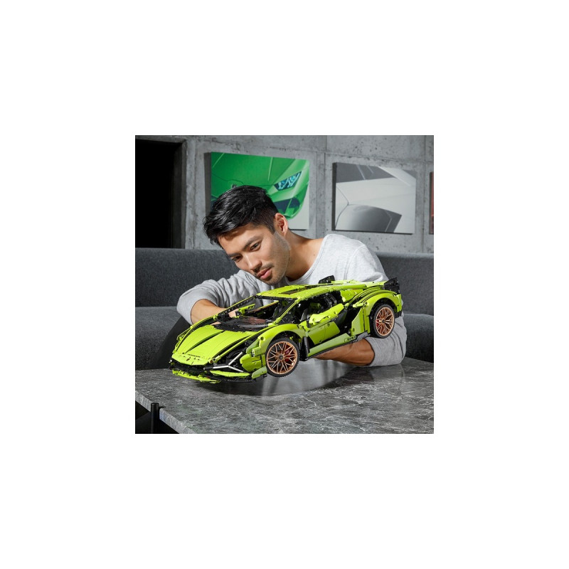 LEGO 42115 Technic Lamborghini Sián FKP 37, Konstruktionsspielzeug(hellgrün)