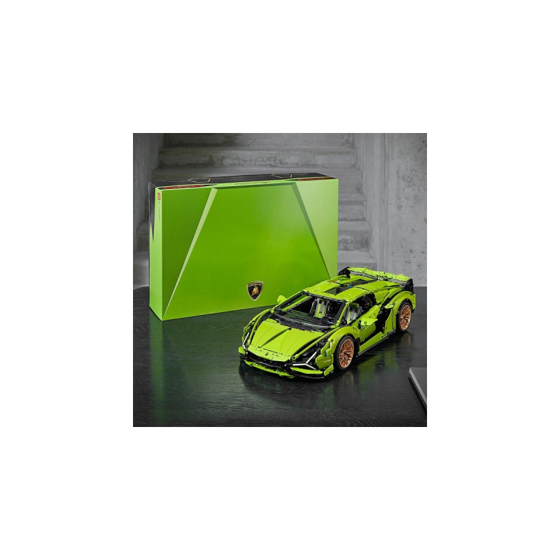 LEGO 42115 Technic Lamborghini Sián FKP 37, Konstruktionsspielzeug(hellgrün)