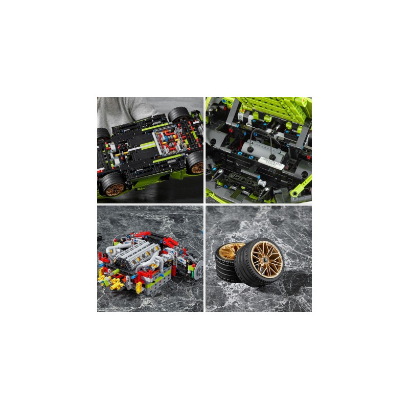 LEGO 42115 Technic Lamborghini Sián FKP 37, Konstruktionsspielzeug(hellgrün)
