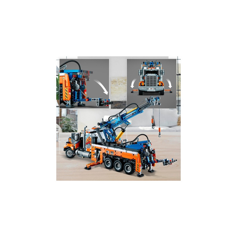 LEGO 42128 Technic Schwerlast-Abschleppwagen, Konstruktionsspielzeug