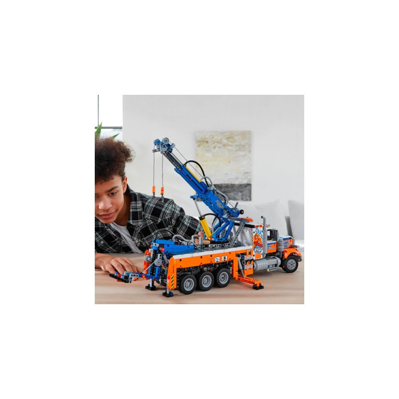 LEGO 42128 Technic Schwerlast-Abschleppwagen, Konstruktionsspielzeug