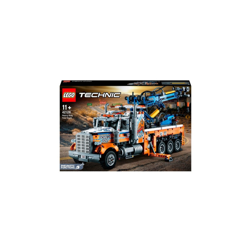 LEGO 42128 Technic Schwerlast-Abschleppwagen, Konstruktionsspielzeug