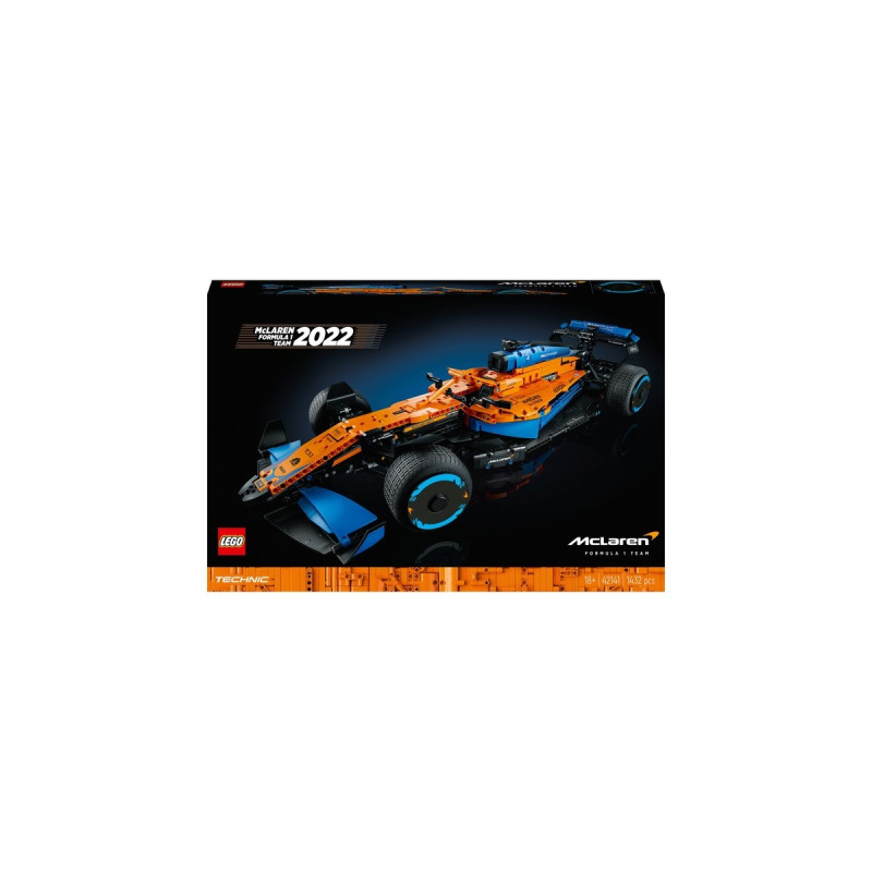 LEGO 42141 Technic McLaren Formel 1 Rennwagen, Konstruktionsspielzeug