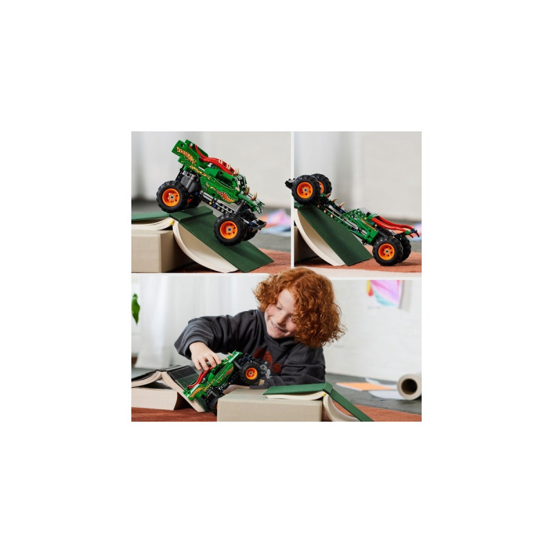 LEGO 42149 Technic Monster Jam Dragon, Konstruktionsspielzeug