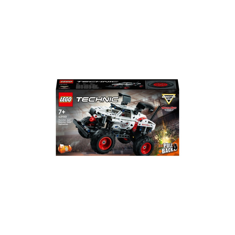LEGO 42150 Technic Monster Jam Monster Mutt Dalmatian, Konstruktionsspielzeug
