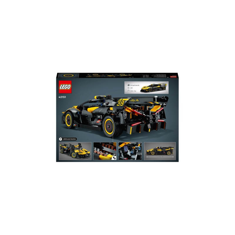 LEGO 42151 Technic Bugatti-Bolide, Konstruktionsspielzeug