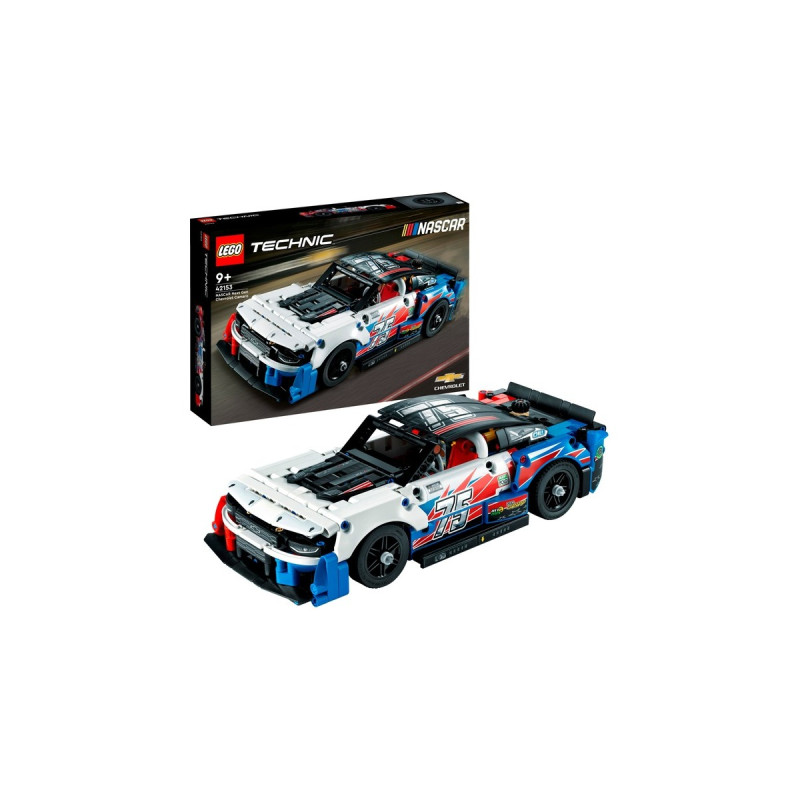 LEGO 42153 Technic Nascar Next Gen Chevrolet Camaro ZL1, Konstruktionsspielzeug