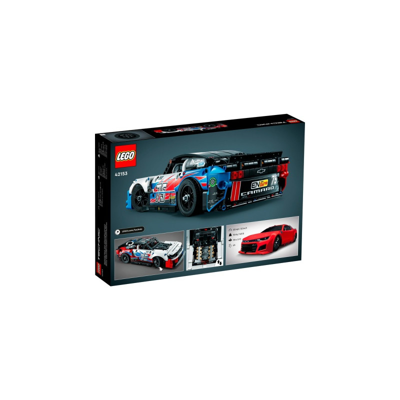 LEGO 42153 Technic Nascar Next Gen Chevrolet Camaro ZL1, Konstruktionsspielzeug