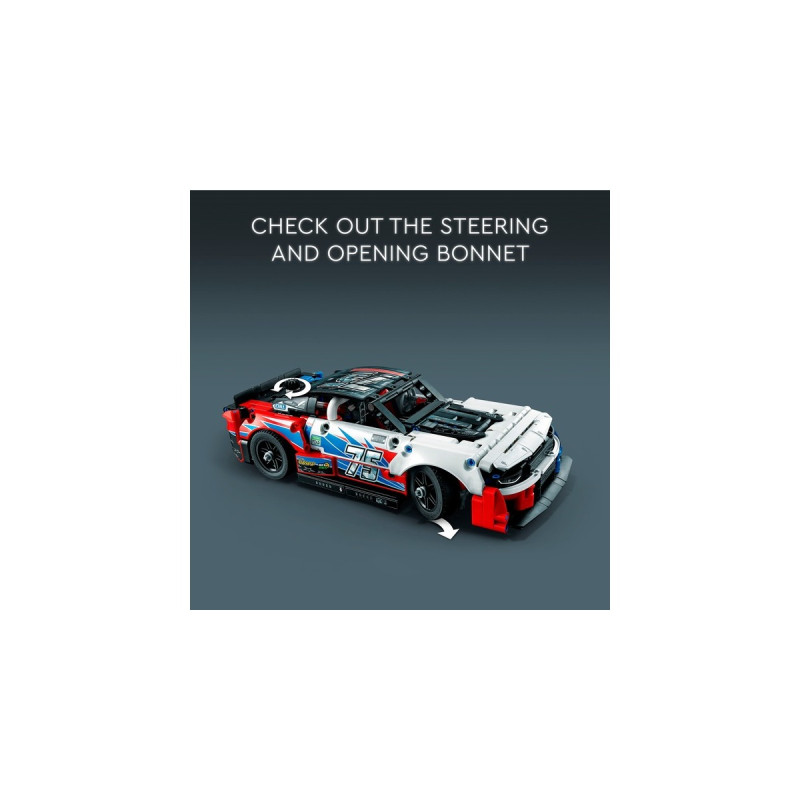 LEGO 42153 Technic Nascar Next Gen Chevrolet Camaro ZL1, Konstruktionsspielzeug