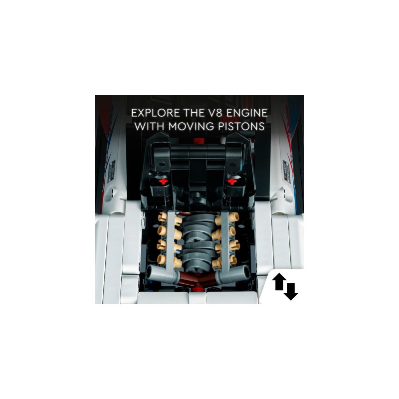 LEGO 42153 Technic Nascar Next Gen Chevrolet Camaro ZL1, Konstruktionsspielzeug