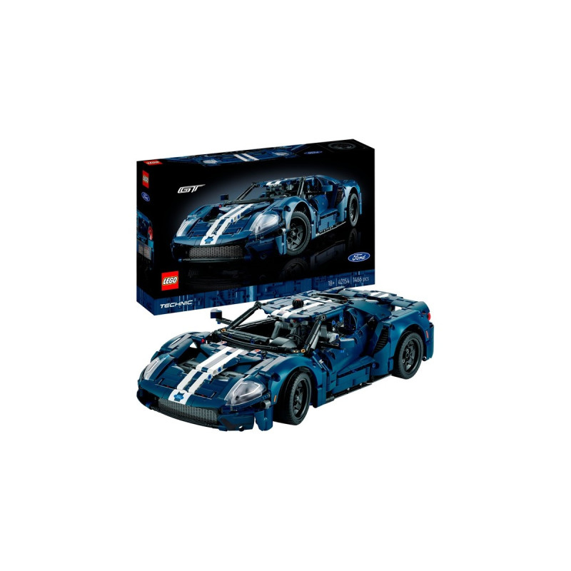LEGO 42154 Technic Ford GT 2022, Konstruktionsspielzeug