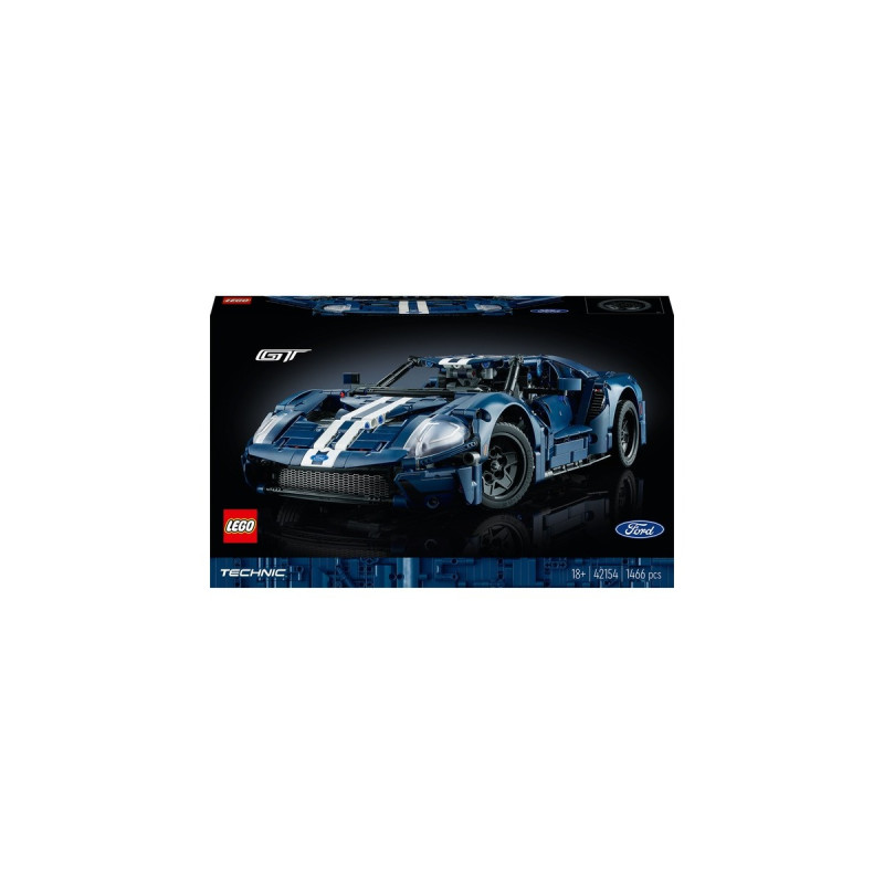LEGO 42154 Technic Ford GT 2022, Konstruktionsspielzeug
