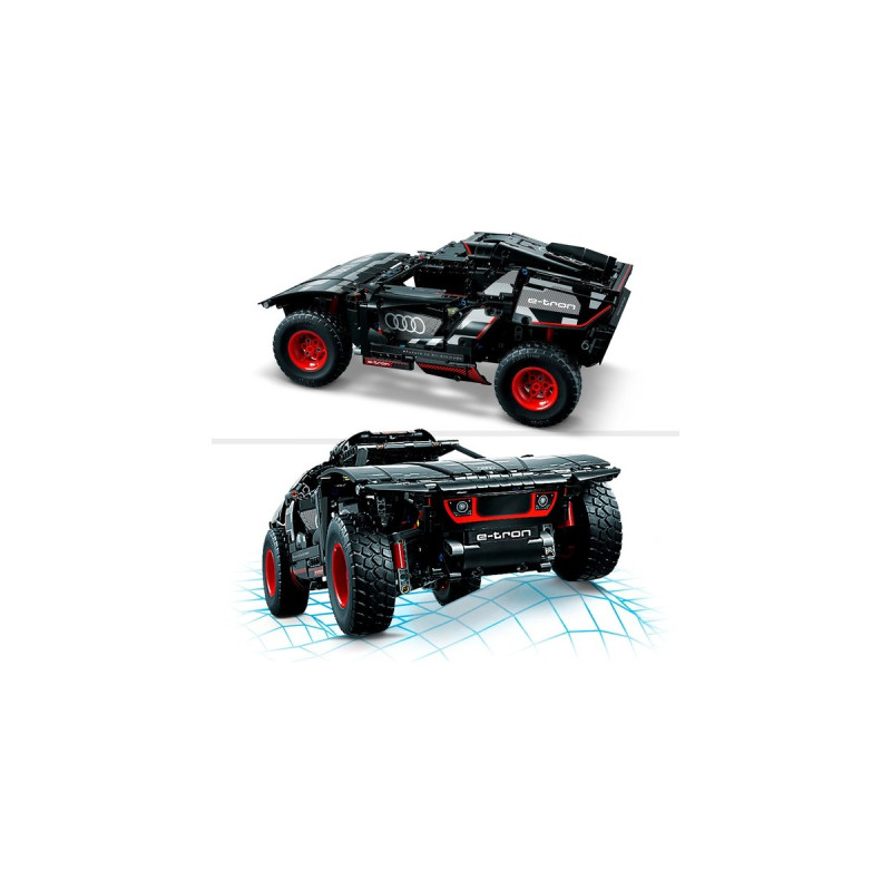 LEGO 42160 Technic Audi RS Q e-tron, Konstruktionsspielzeug(App-kontrollierter Geländewagen)