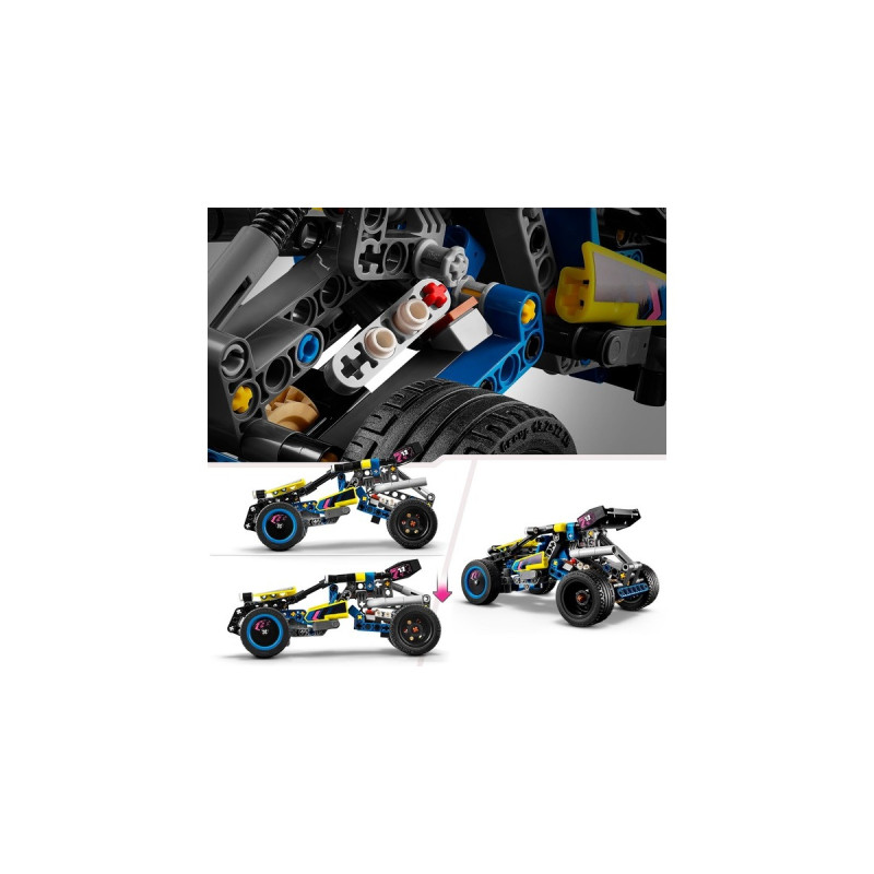 LEGO 42164 Technic Offroad Rennbuggy, Konstruktionsspielzeug