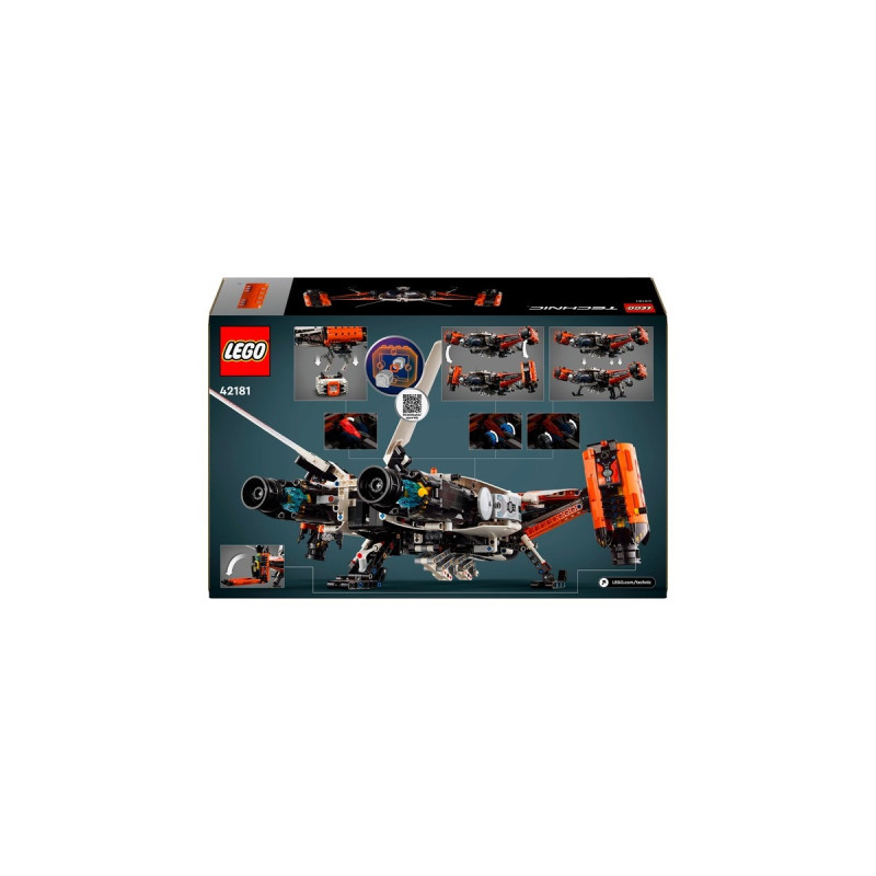 LEGO 42181 Technic VTOL Schwerlastraumfrachter LT81, Konstruktionsspielzeug