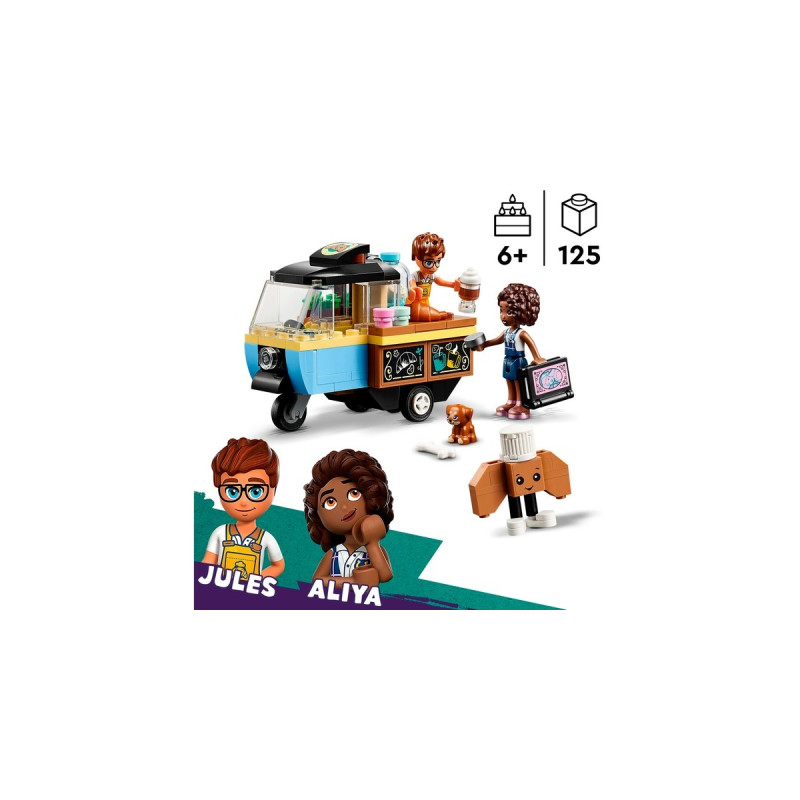 LEGO 42606 Friends Rollendes Café, Konstruktionsspielzeug