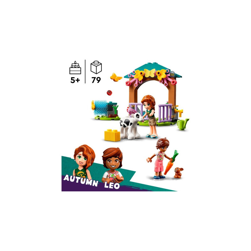 LEGO 42607 Friends Autumns Kälbchenstall, Konstruktionsspielzeug